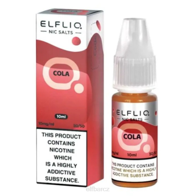 elfbar elfliq nic salts - cola - 10ml-10 mg/ml 8442194