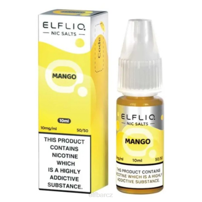 elfbar elfliq nic salts - mango - 10ml-20 mg/ml 8442189